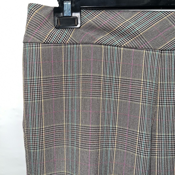 Roz &Ali Pants Women’s Sz 4 Multicolor Polyester Blend Elastic Waist - Picture 5 of 13